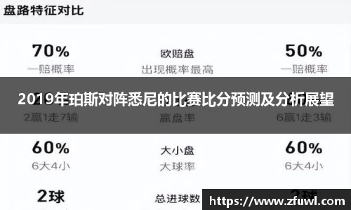 2019年珀斯对阵悉尼的比赛比分预测及分析展望
